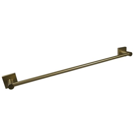 Orca Hardware 24 Inch Towel Bar Set, SB Satin Brass Finish 5824-SB